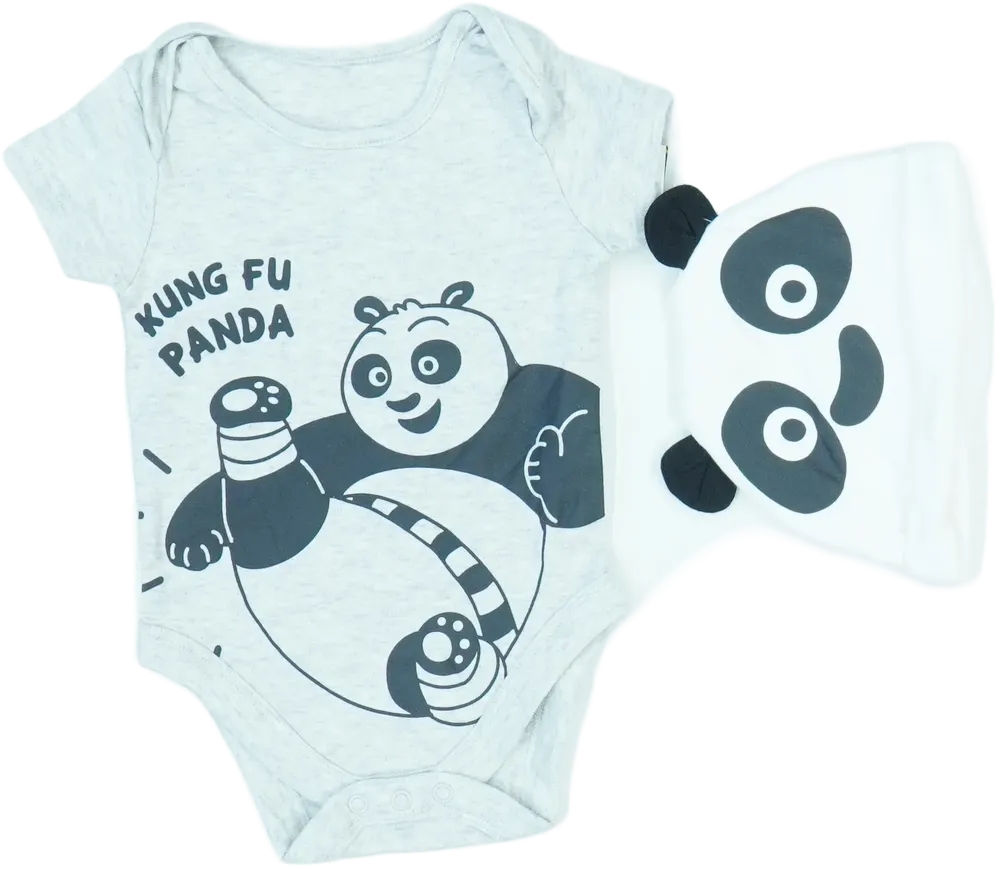 Szürke George Csomag - Body EU 74 / UK 6-9 hónap / US 6-9 hónap