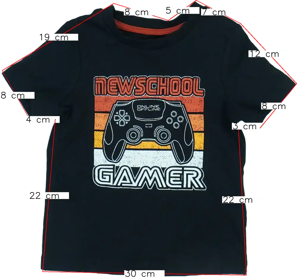 Fekete George Póló EU 92 / UK 2 év / US 2T