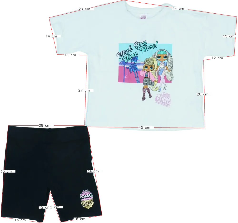 Multicoloured George 2-piece set - Top &amp; Bottom EU 146 / UK 11 years / US 12 years/L