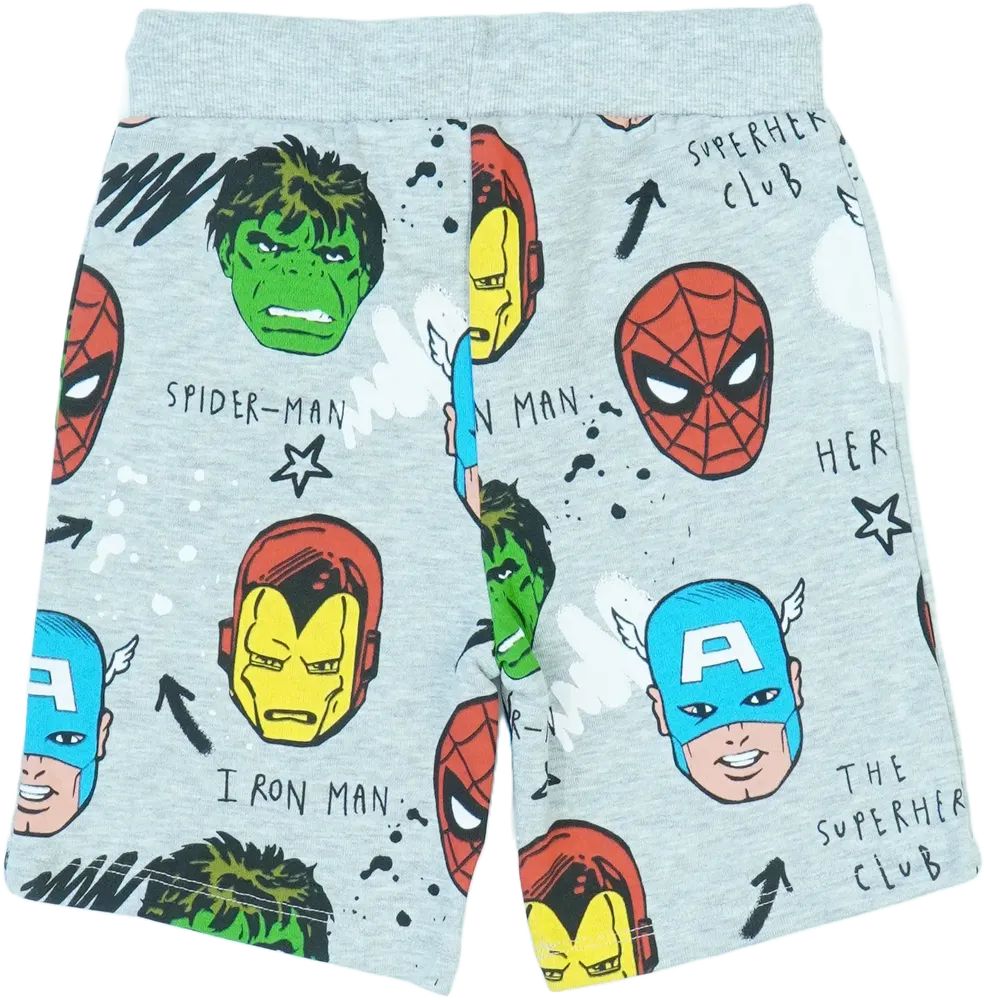 Szürke Marvel Rövidnadrág EU 128 / UK 8 év / US 8 év/M