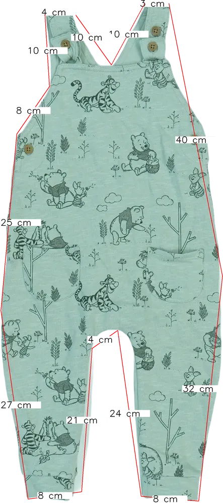 Többszínű Disney Kantáros hosszú / rövidnadrág EU 86 / UK 12-18 hónap / US 18 hónap