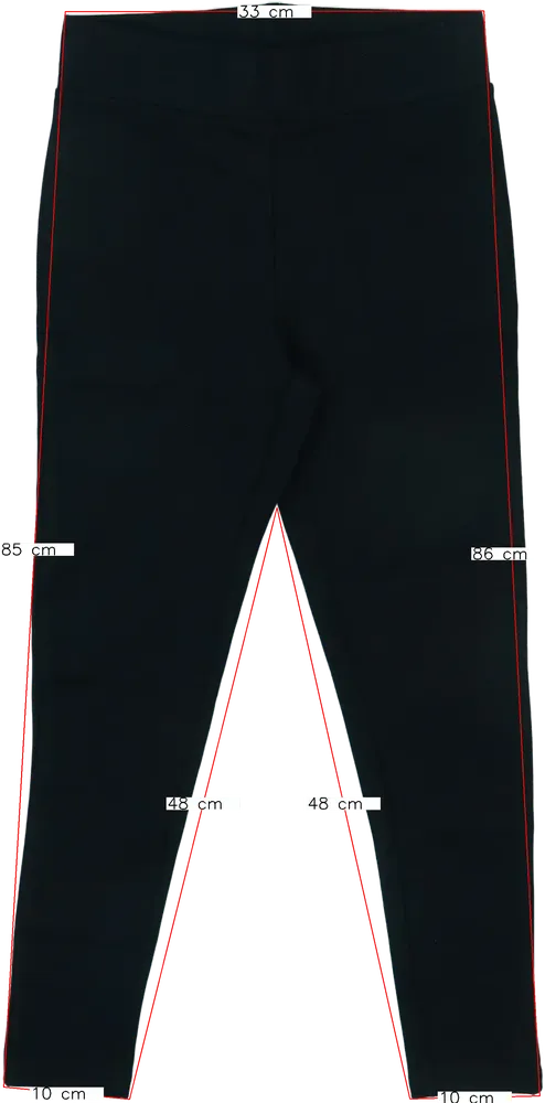 Fekete George Leggings EU 176 / UK 16 év / US XL