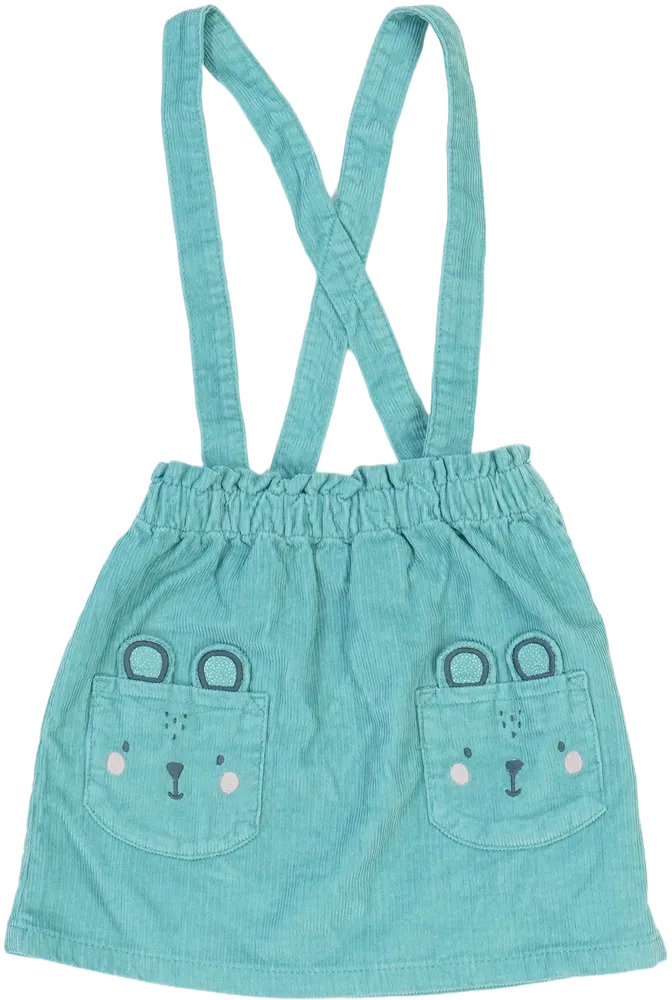 Zöld George Kantáros szoknya EU 110 / UK 5 év / US 5 év/XS