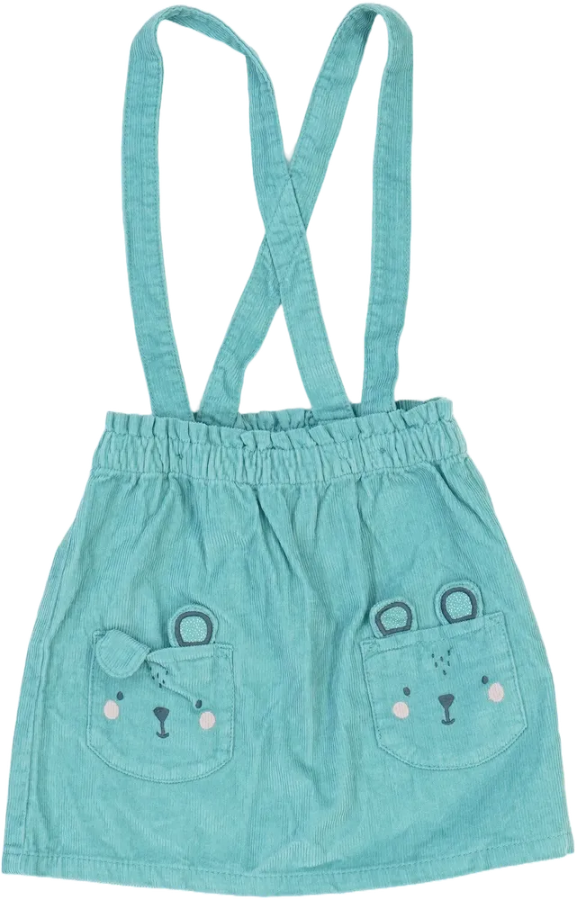 Zöld George Kantáros szoknya EU 116 / UK 6 év / US 6 év/S