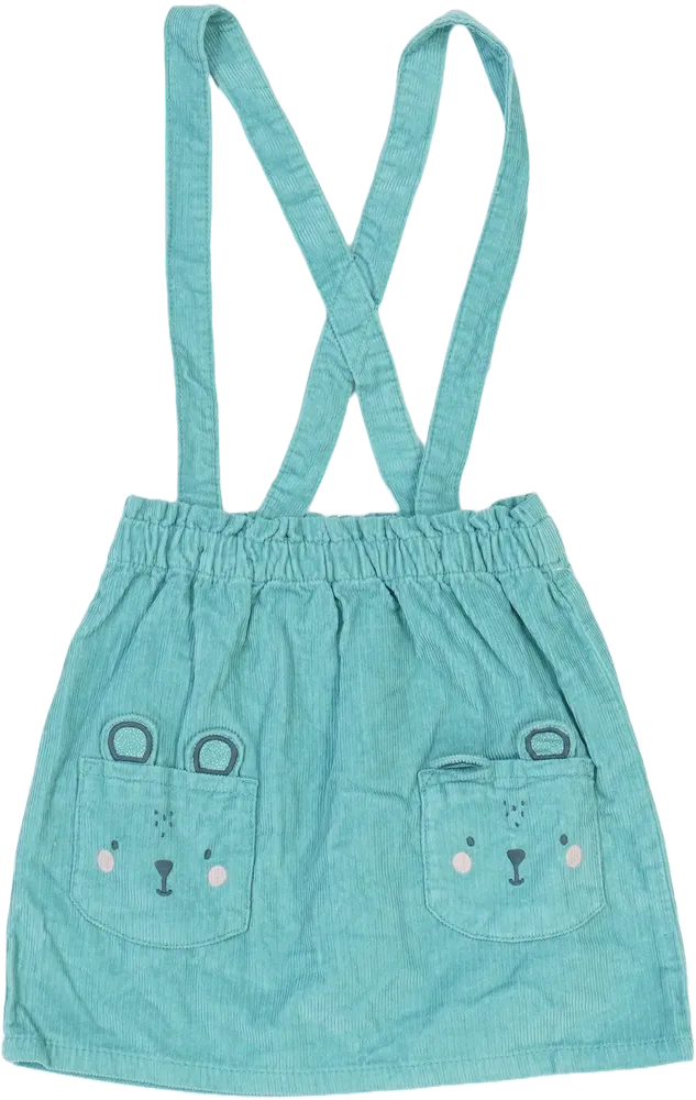 Zöld George Kantáros szoknya EU 122 / UK 7 év / US 7 év/M