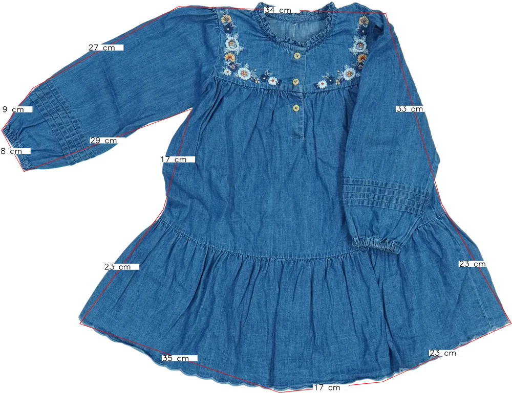 Kék George Ruha EU 116 / UK 6 év / US 6 év/S