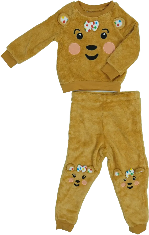 Brown George 2-piece set - Top &amp; Bottom EU 104 / UK 4 years / US 4T/XS