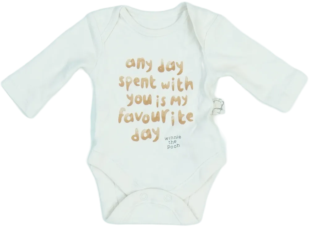 Barna Disney Hosszú ujjú body EU 50 / UK Újszülött / US Újszülött