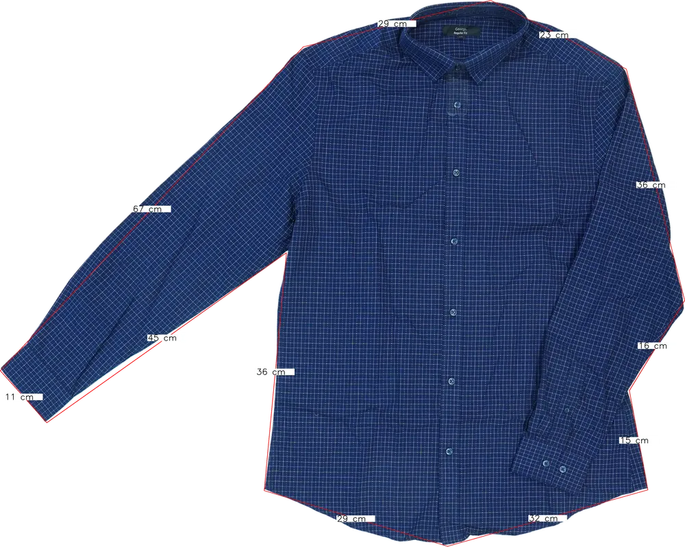 Kék George Ing EU 176 / UK 16 év / US XL