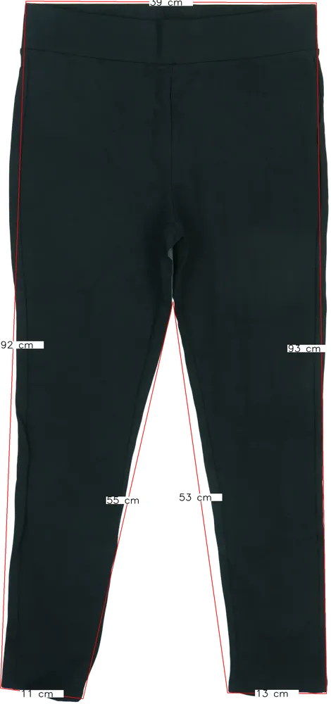 Fekete George Leggings EU 164 / UK 14 év / US 14 év/XL