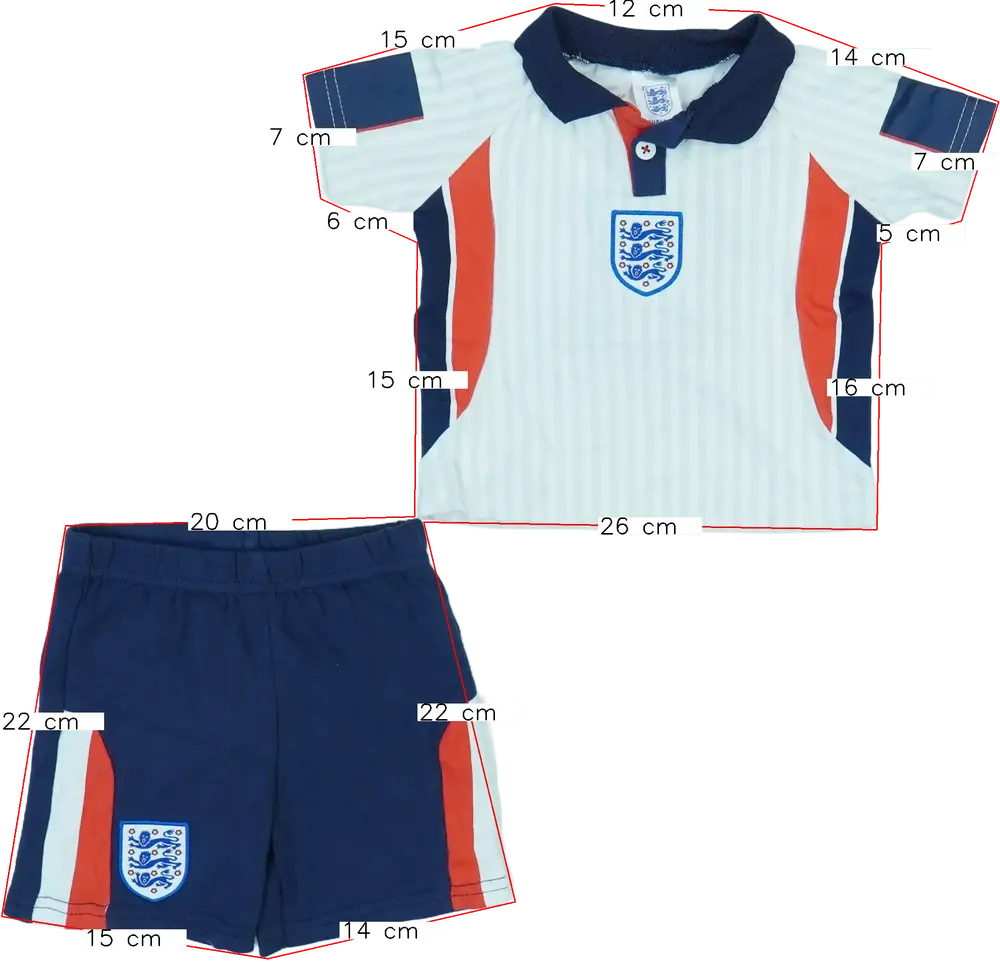 Többszínű George 2 részes szett - Felsőruházat és nadrág EU 68 / UK 3-6 hónap / US 3-6 hónap