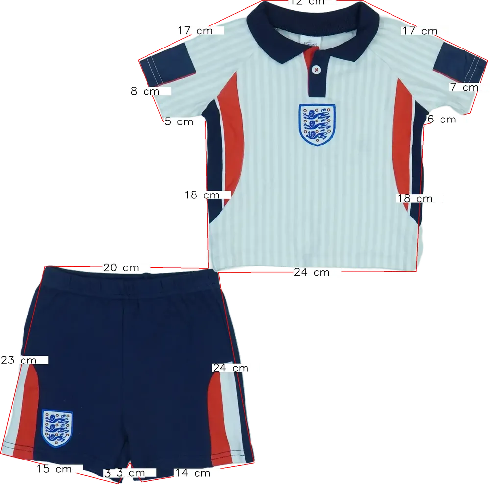 Kék England 2 részes szett - Felsőruházat és nadrág EU 74 / UK 6-9 hónap / US 6-9 hónap