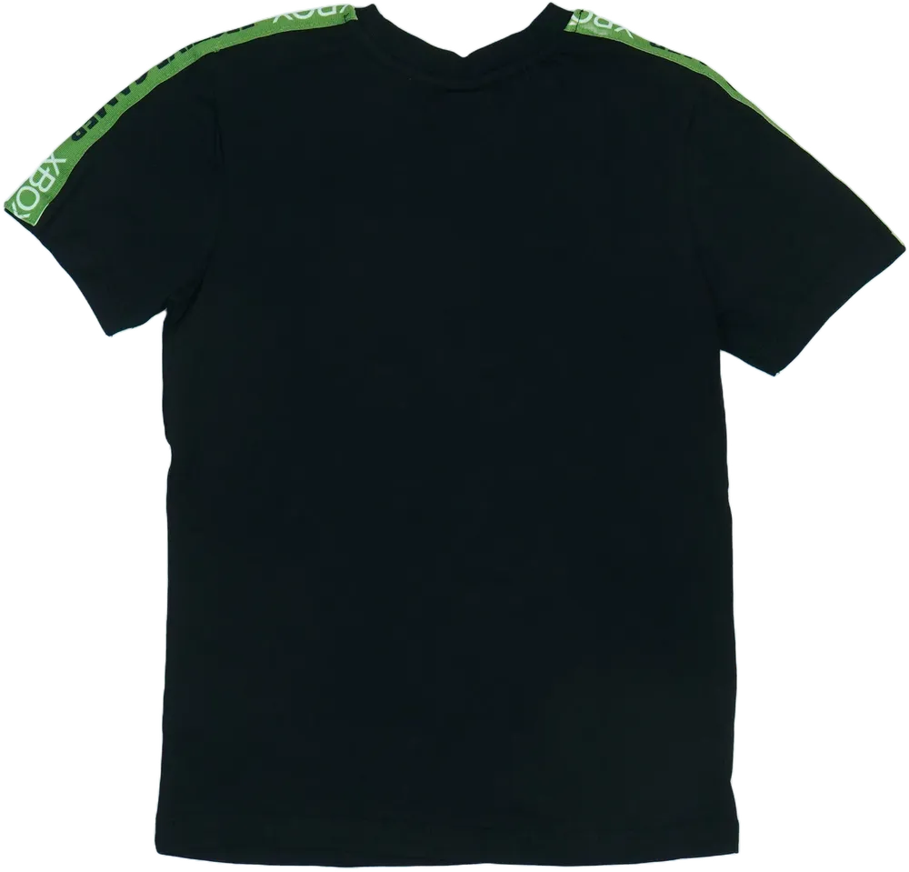 Fekete XBOX Póló EU 122 / UK 7 év / US 7 év/M