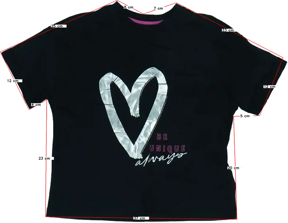 Fekete George Póló EU 116 / UK 6 év / US 6 év/S