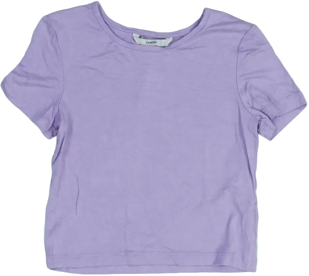 Lila George Póló EU 128 / UK 8 év / US 8 év/M