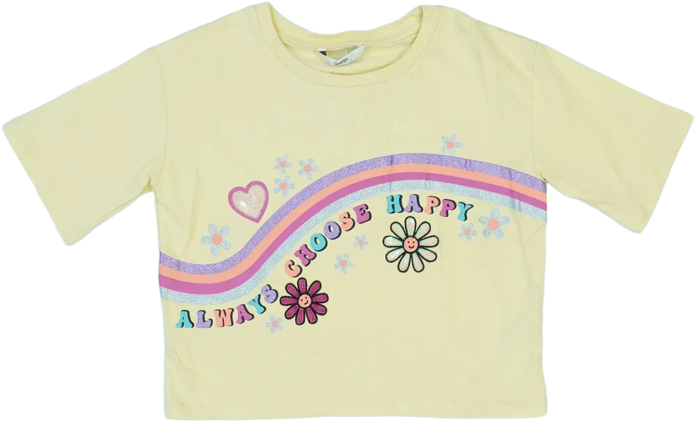 Sárga George Póló EU 134 / UK 9 év / US 9 év/L