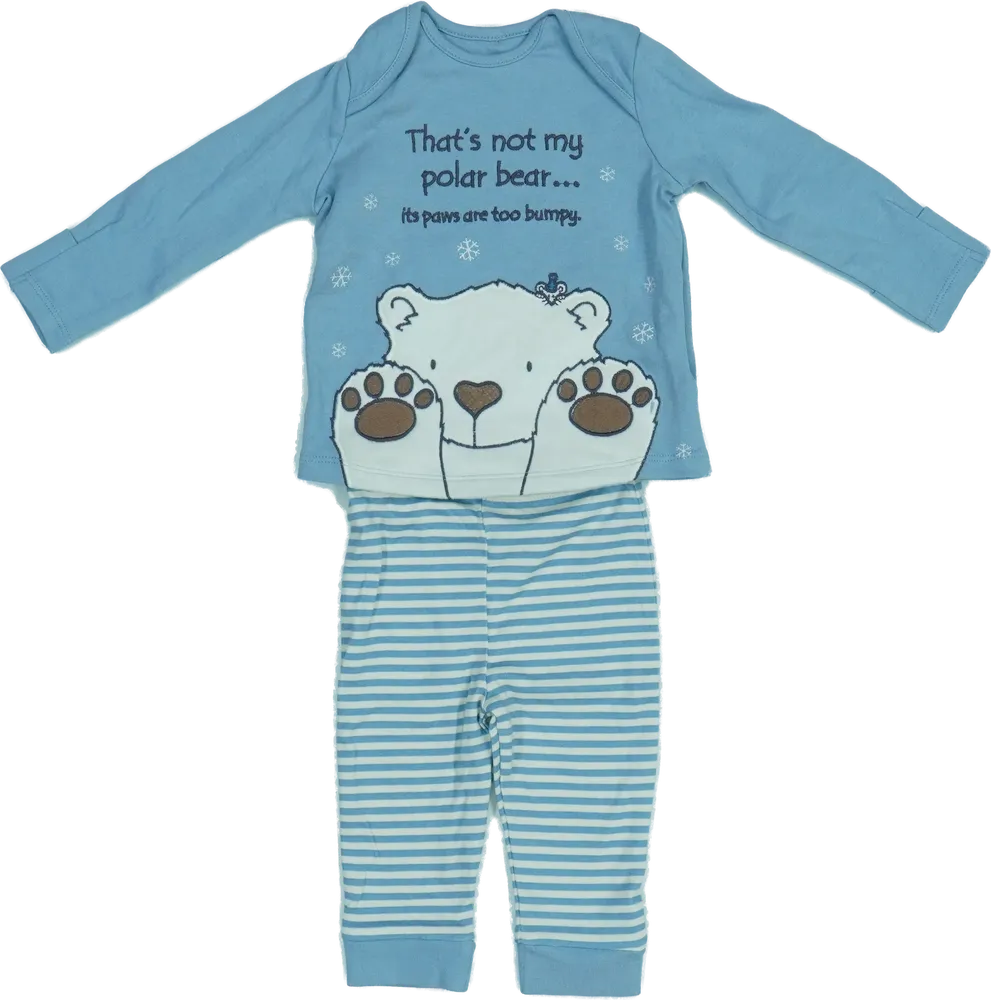 Kék George Pizsama EU 68 / UK 3-6 hónap / US 3-6 hónap