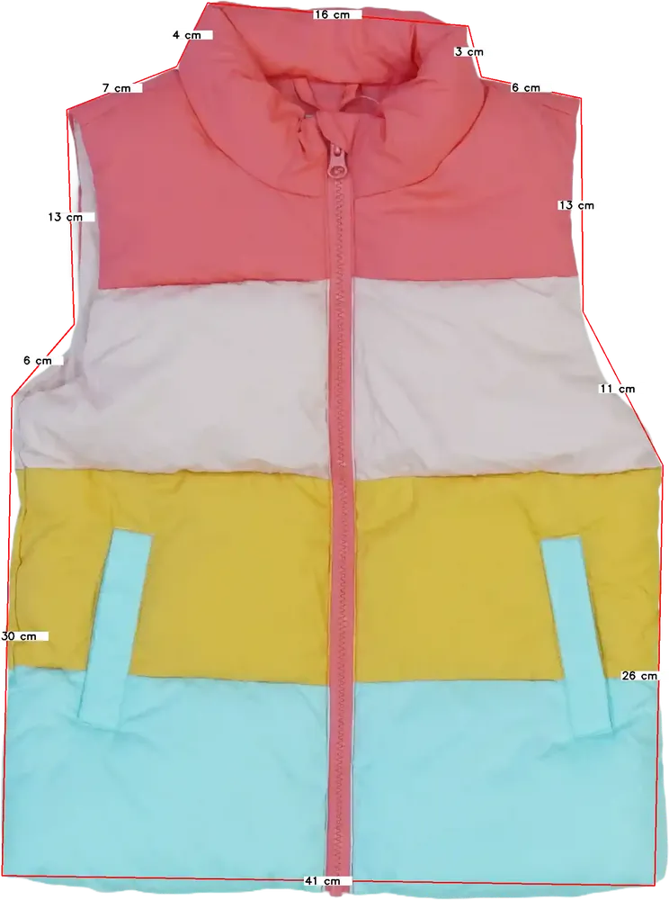 Többszínű George Mellény EU 122 / UK 7 év / US 7 év/M