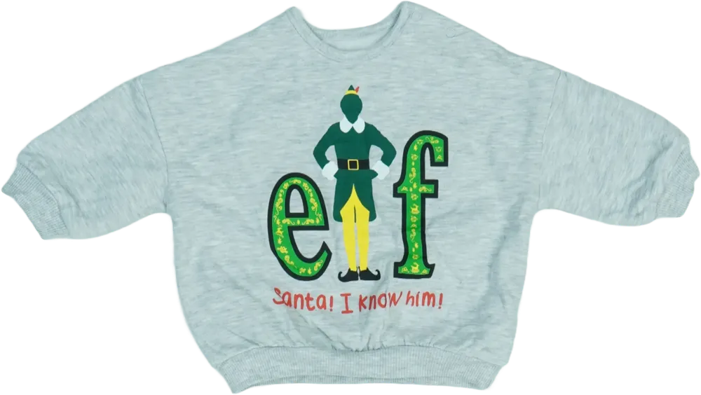 Szürke George Pulóver EU 68 / UK 3-6 hónap / US 3-6 hónap