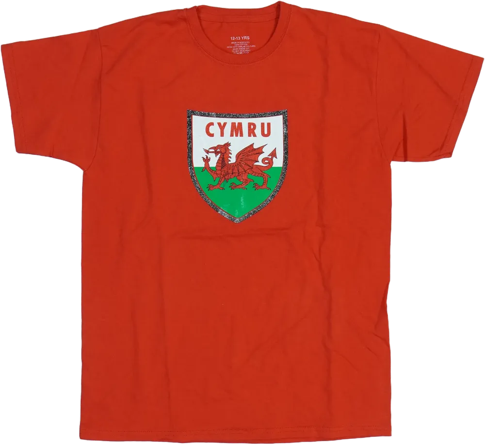 Piros Egyéb Póló EU 158 / UK 13 év / US 14 év/XL