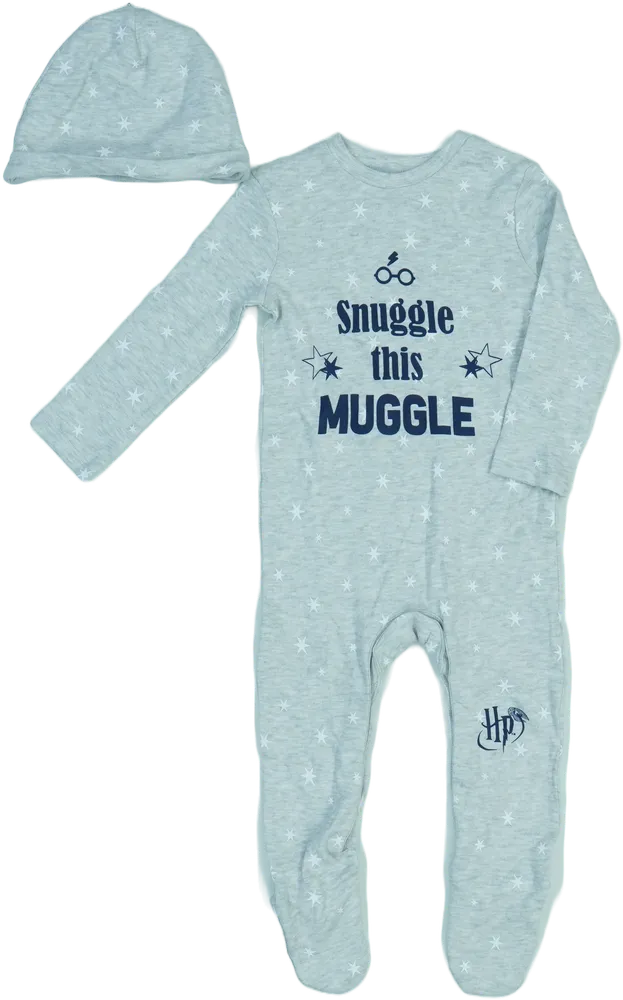 Grey Harry Potter 2-piece set - Top EU 86 / UK 12-18 months / US 18 months
