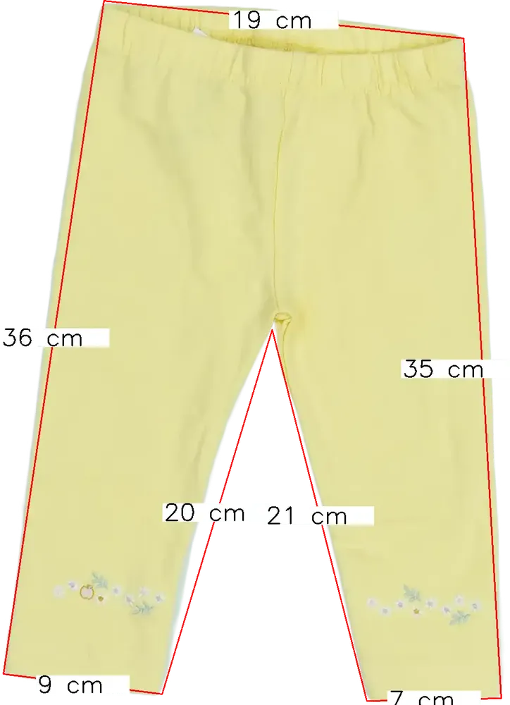 Sárga Nutmeg Leggings EU 74 / UK 6-9 hónap / US 6-9 hónap