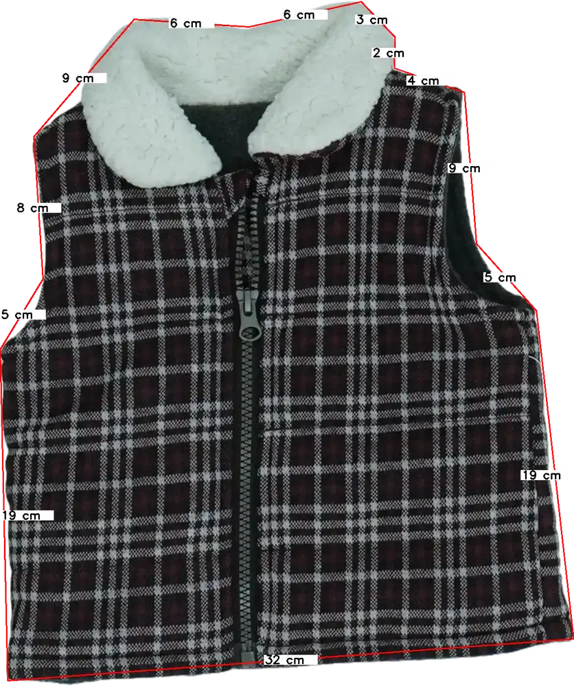 Többszínű Nutmeg Mellény EU 68 / UK 3-6 hónap / US 3-6 hónap