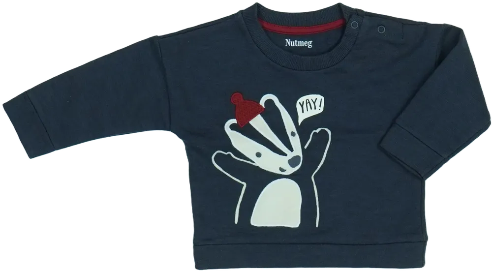 Szürke Nutmeg Pulóver EU 68 / UK 3-6 hónap / US 3-6 hónap