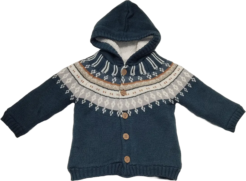 Többszínű Nutmeg Kardigán EU 80 / UK 9-12 hónap / US 12 hónap