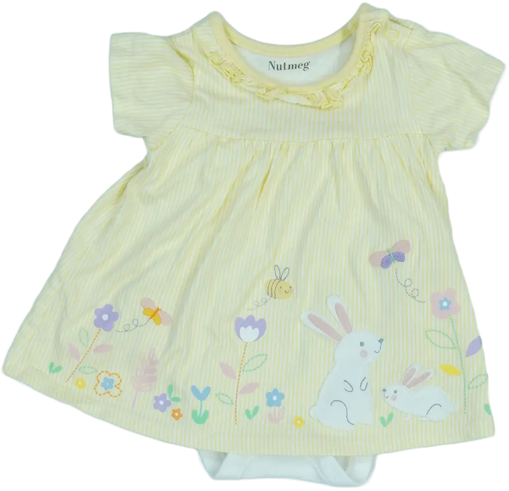 Sárga Nutmeg Ruha EU 68 / UK 3-6 hónap / US 3-6 hónap