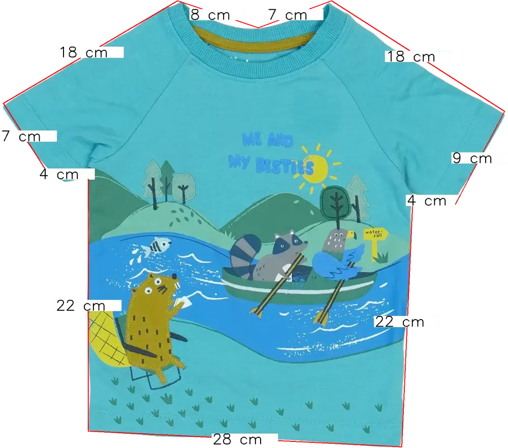 Zöld Nutmeg Póló EU 86 / UK 12-18 hónap / US 18 hónap