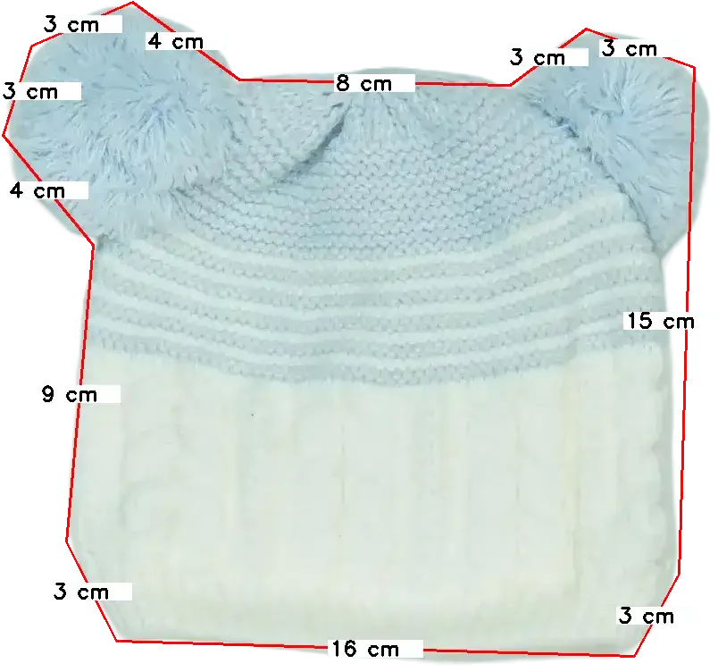 Kék Nutmeg Sapka EU 86 / UK 12-18 hónap / US 18 hónap