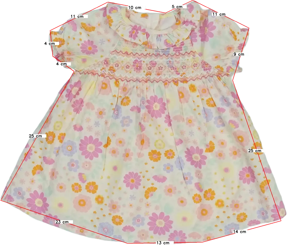 Többszínű Nutmeg Ruha EU 74 / UK 6-9 hónap / US 6-9 hónap