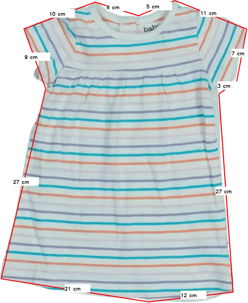 Fehér M&amp;Co. Ruha EU 68 / UK 3-6 hónap / US 3-6 hónap