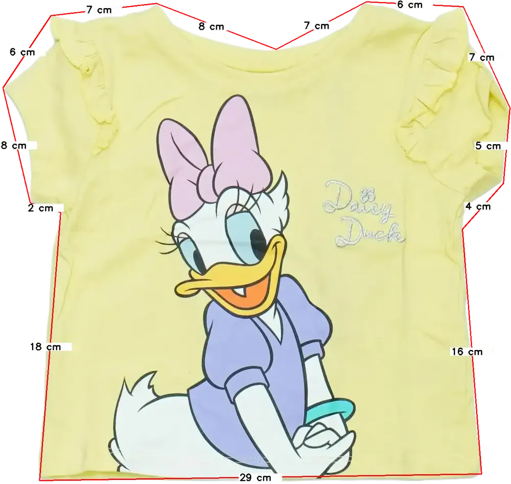 Sárga Disney Póló EU 86 / UK 12-18 hónap / US 18 hónap