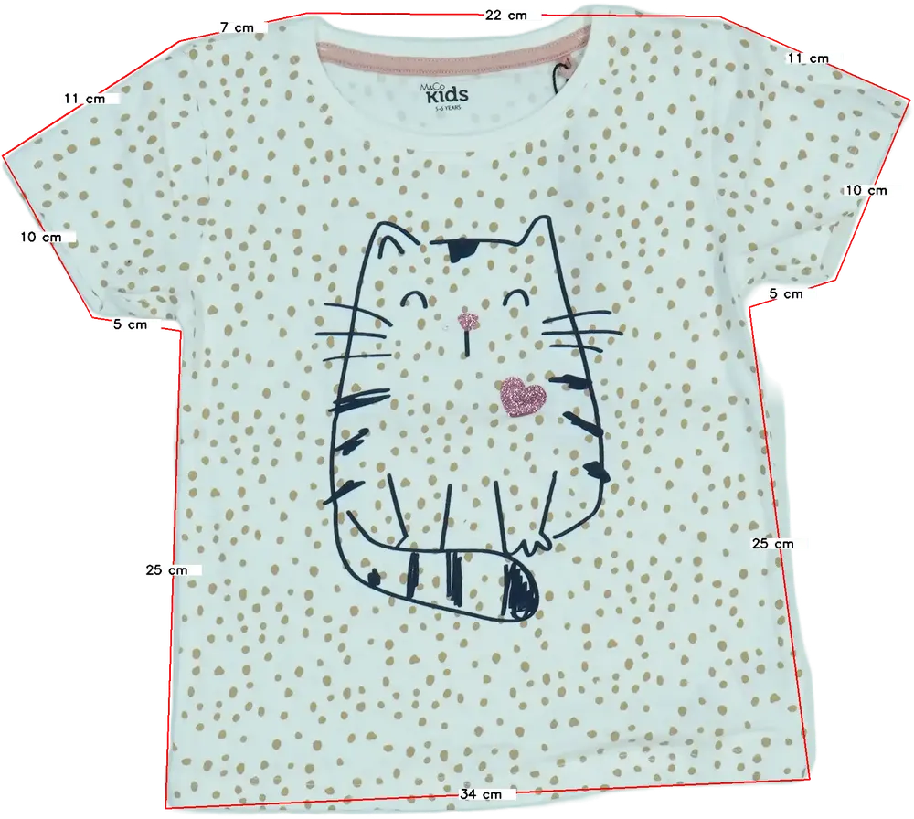 Barna M&amp;Co. Póló EU 116 / UK 6 év / US 6 év/S