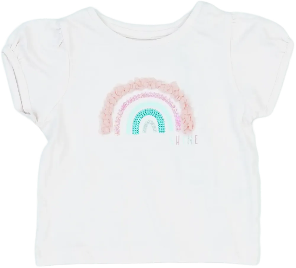 Rózsaszín M&amp;Co. Póló EU 92 / UK 2 év / US 2T