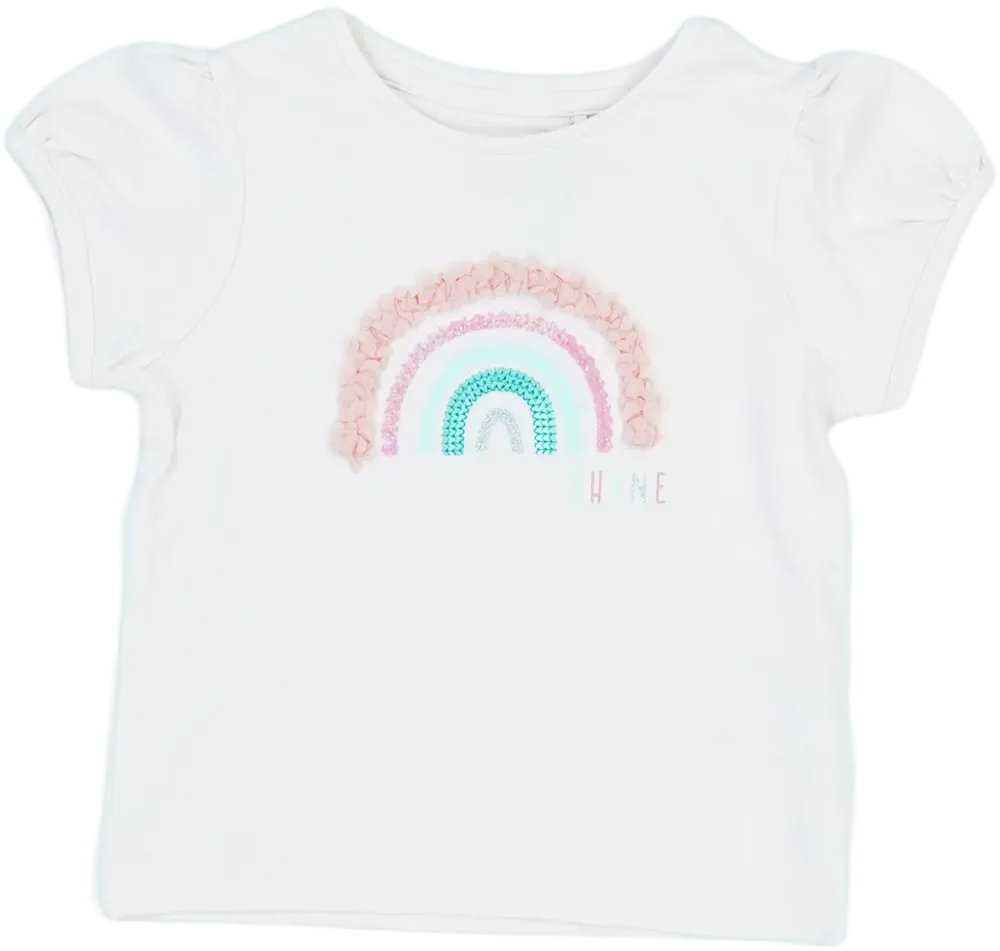 Rózsaszín M&amp;Co. Póló EU 104 / UK 4 év / US 4T/XS