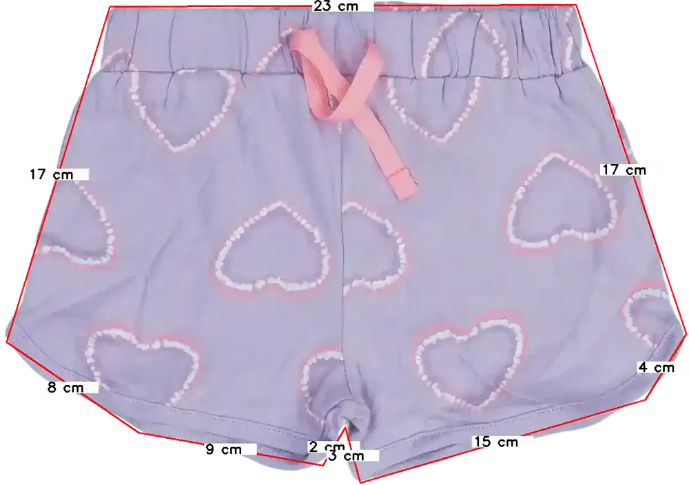 Lila M&amp;Co. Rövidnadrág EU 92 / UK 2 év / US 2T