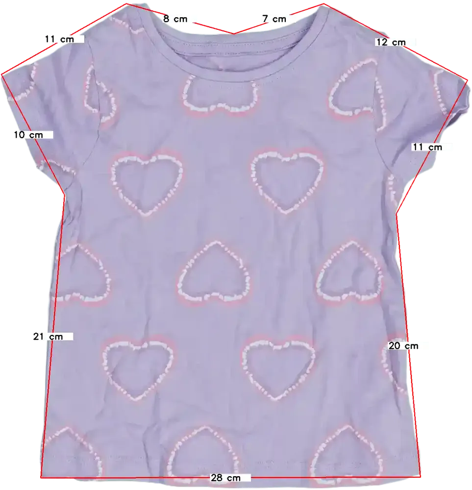 Lila M&amp;Co. Póló EU 86 / UK 12-18 hónap / US 18 hónap