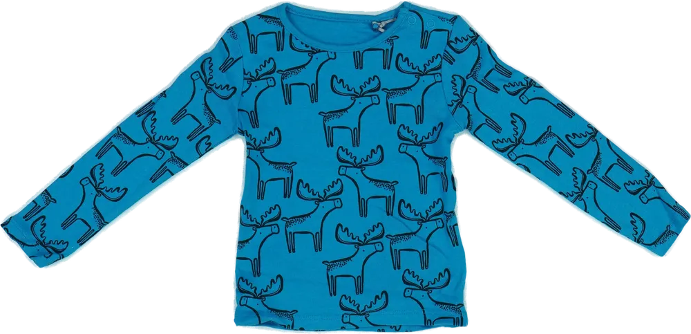 Kék TU Hosszú ujjú felső EU 86 / UK 12-18 hónap / US 18 hónap