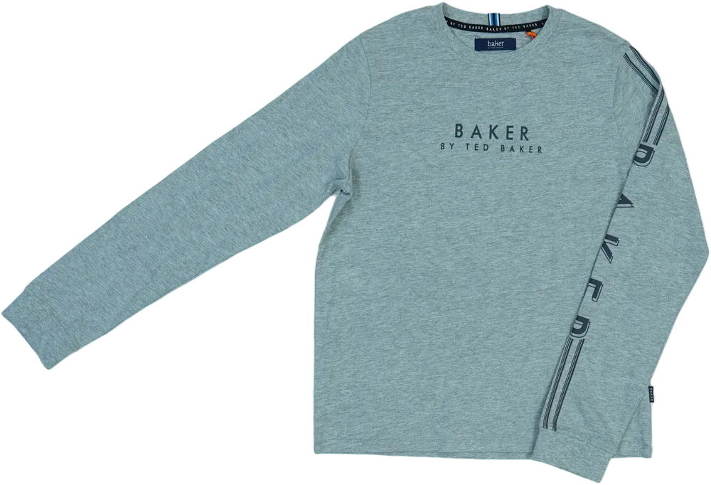 Szürke Ted Baker Hosszú ujjú felső EU 152 / UK 12 év / US 12 év/L