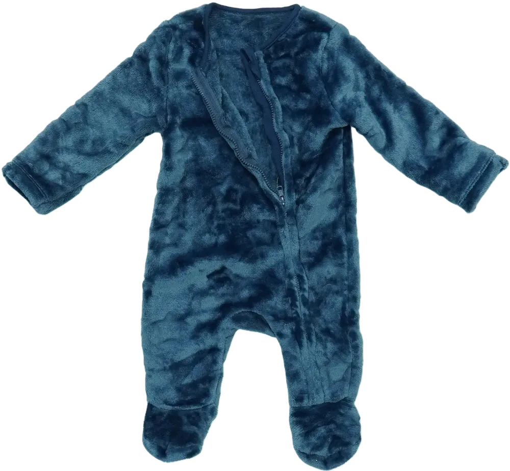 Kék TU Hosszú ujjú rugdalózó EU 62 / UK 0-3 hónap / US 0-3 hónap