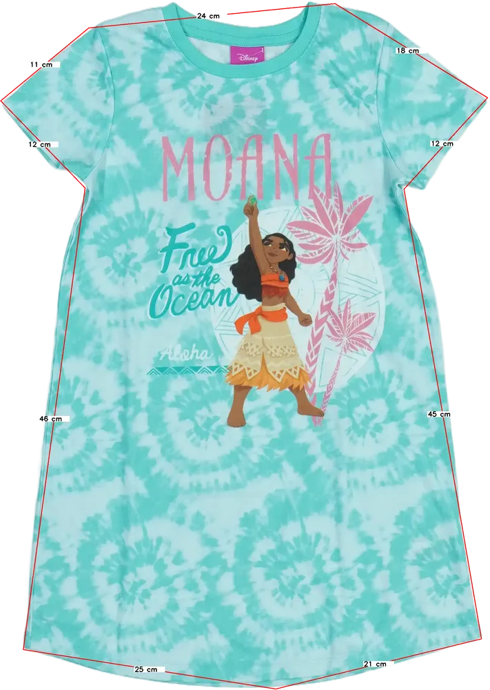 Zöld Disney Hálóing EU 122 / UK 7 év / US 7 év/M