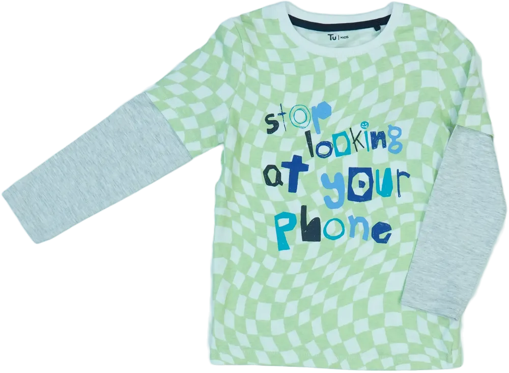 Többszínű TU Hosszú ujjú felső EU 110 / UK 5 év / US 5 év/XS