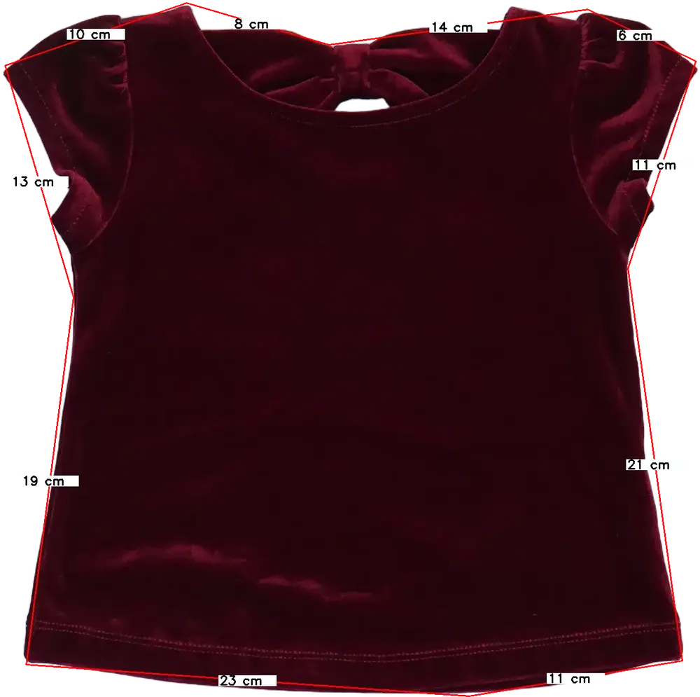 Bordó St.Bernard Blúz EU 104 / UK 4 év / US 4T/XS