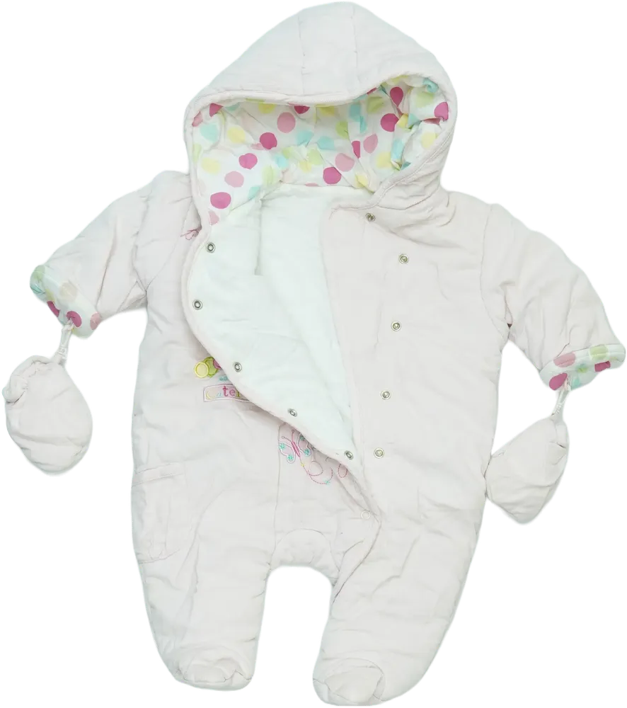 Rózsaszín Dunnes Baby overál EU 68 / UK 3-6 hónap / US 3-6 hónap