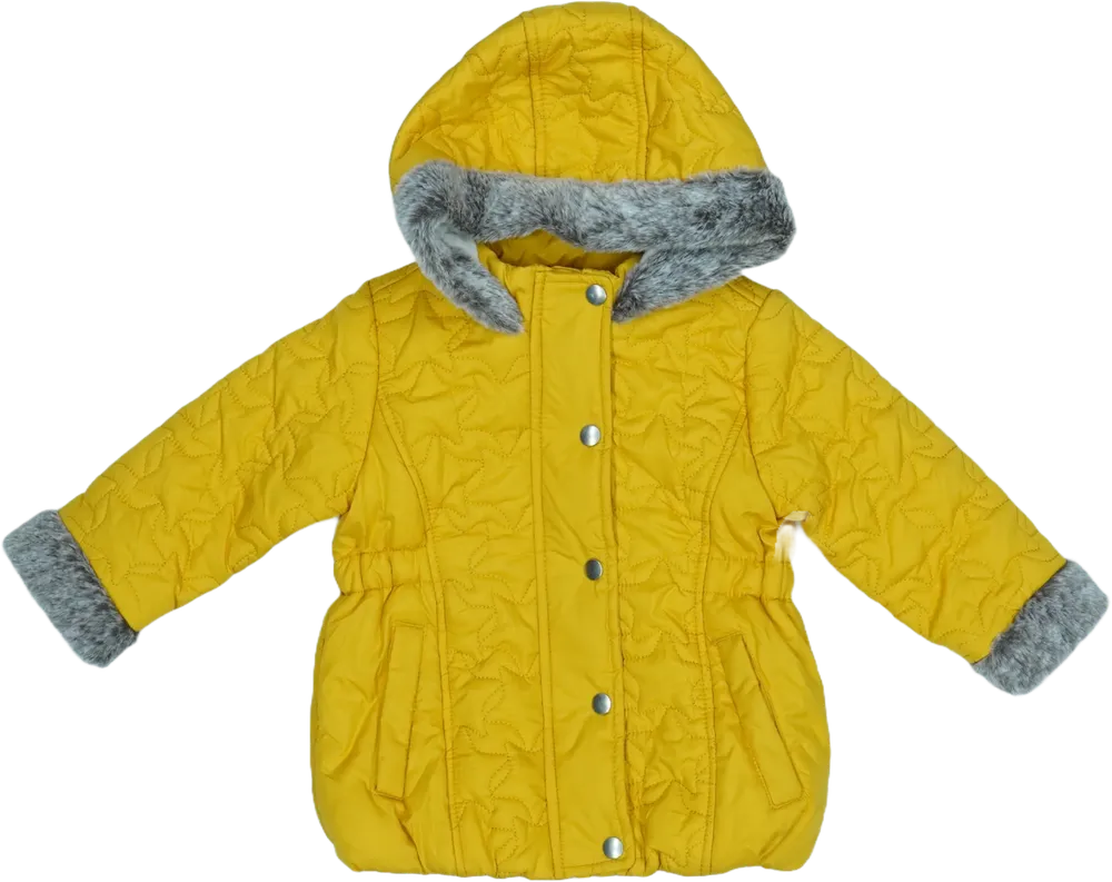 Sárga Dunnes Télikabát EU 80 / UK 9-12 hónap / US 12 hónap
