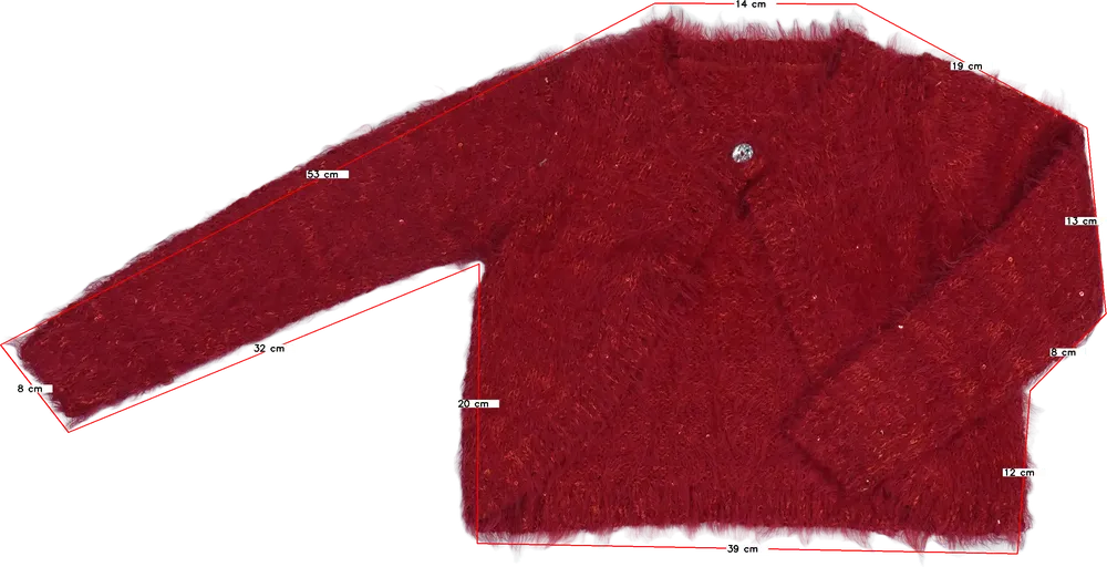 Piros St.Bernard Bolero EU 122 / UK 7 év / US 7 év/M