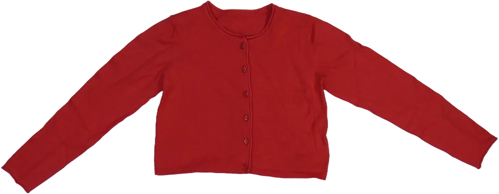 Piros St.Bernard Kardigán EU 128 / UK 8 év / US 8 év/M